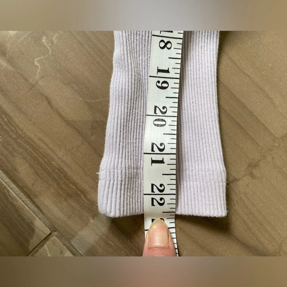 Maison D’amelie crew neck sweatshirt ribbed sleeves  Sz S - Picture 11 of 12